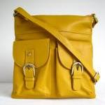 Leather Handbag Pocket Messenger Bag