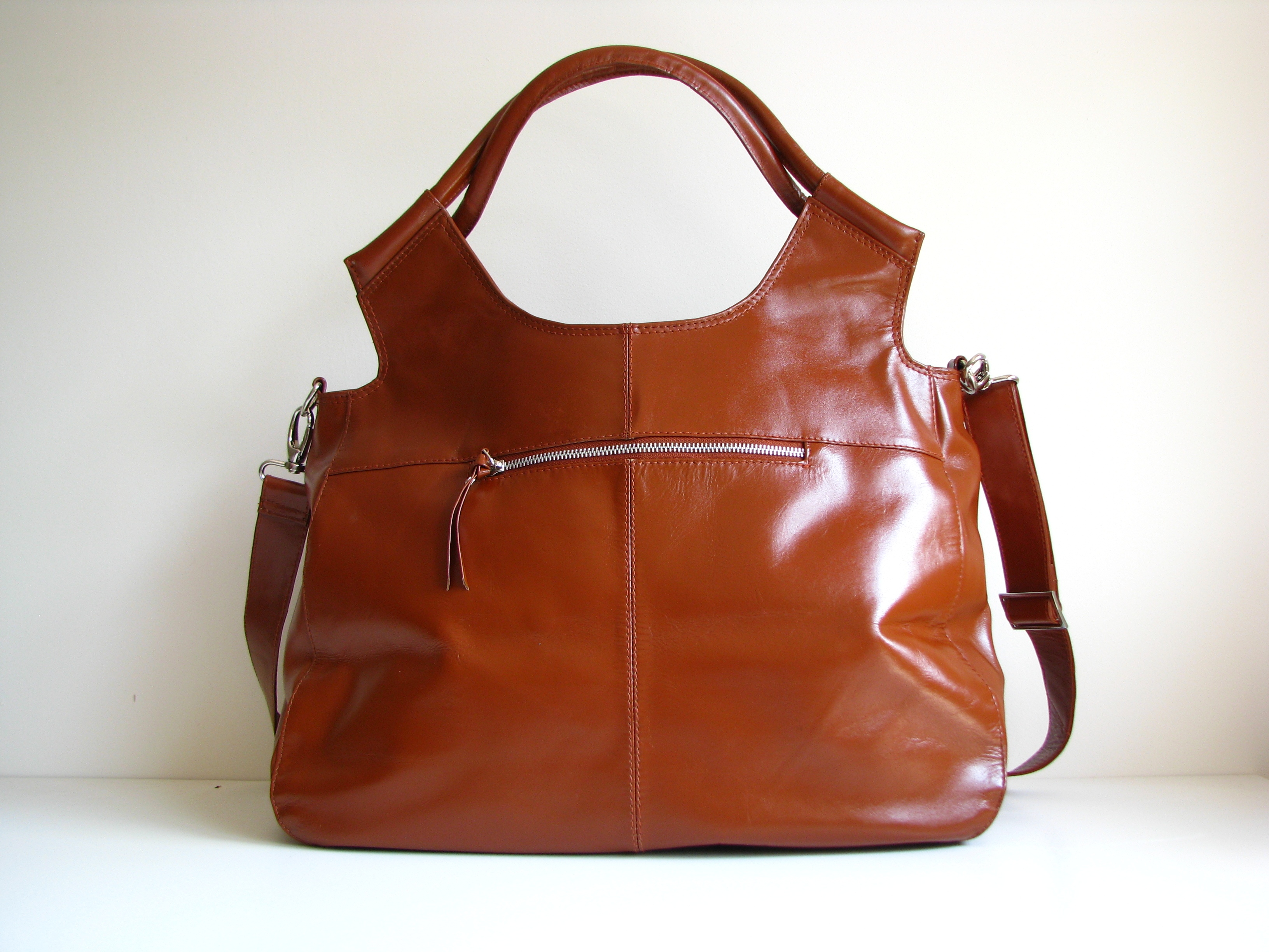Leather Handbag Weekend Travel Laptop Bag on Luulla